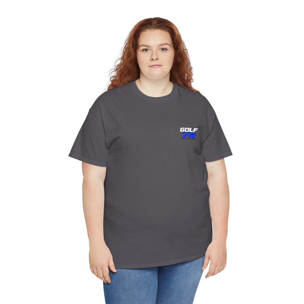Golf 7R T-Shirt — Blue Performance VW Golf Graphic Tee