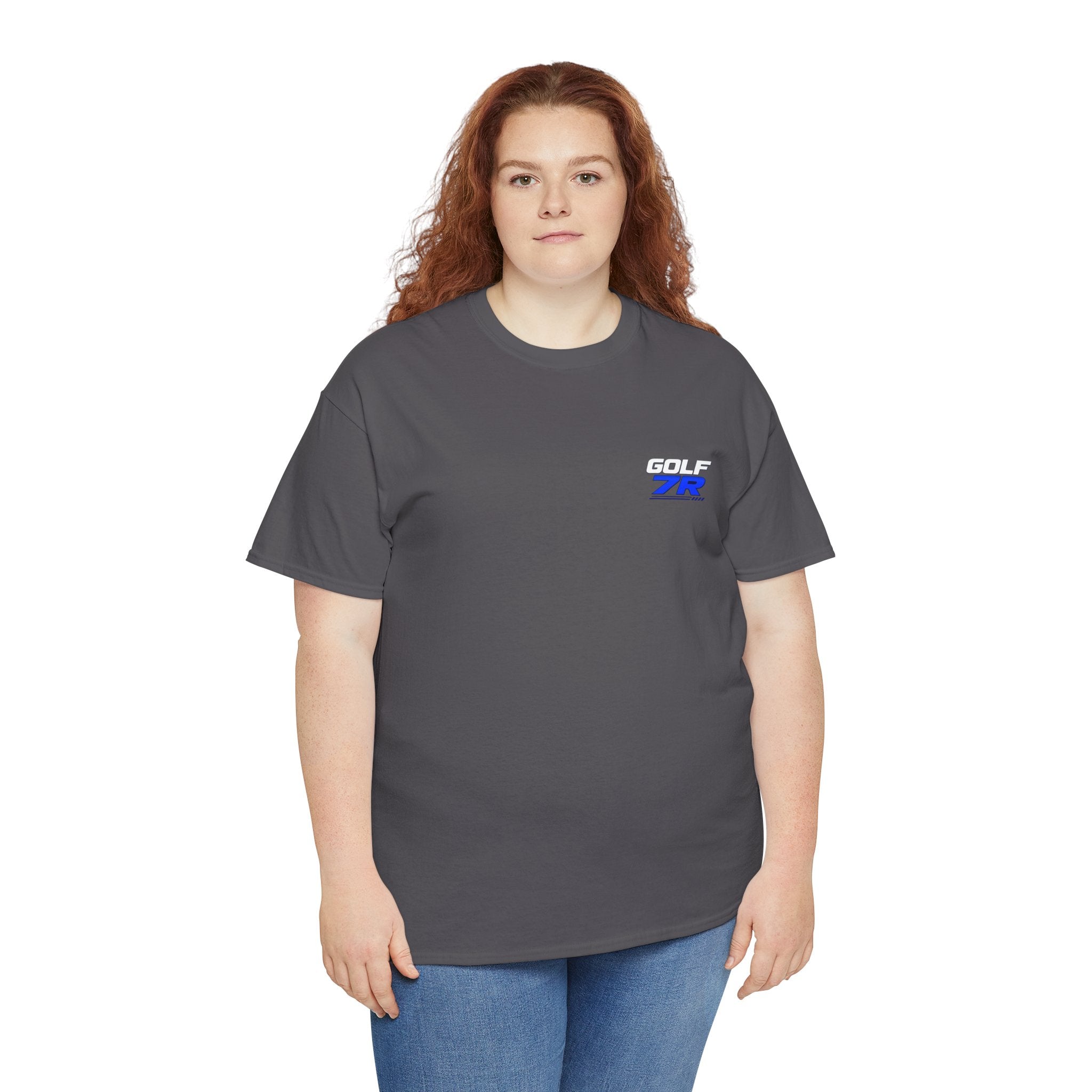 Golf 7R T-Shirt — Blue Performance VW Golf Graphic Tee