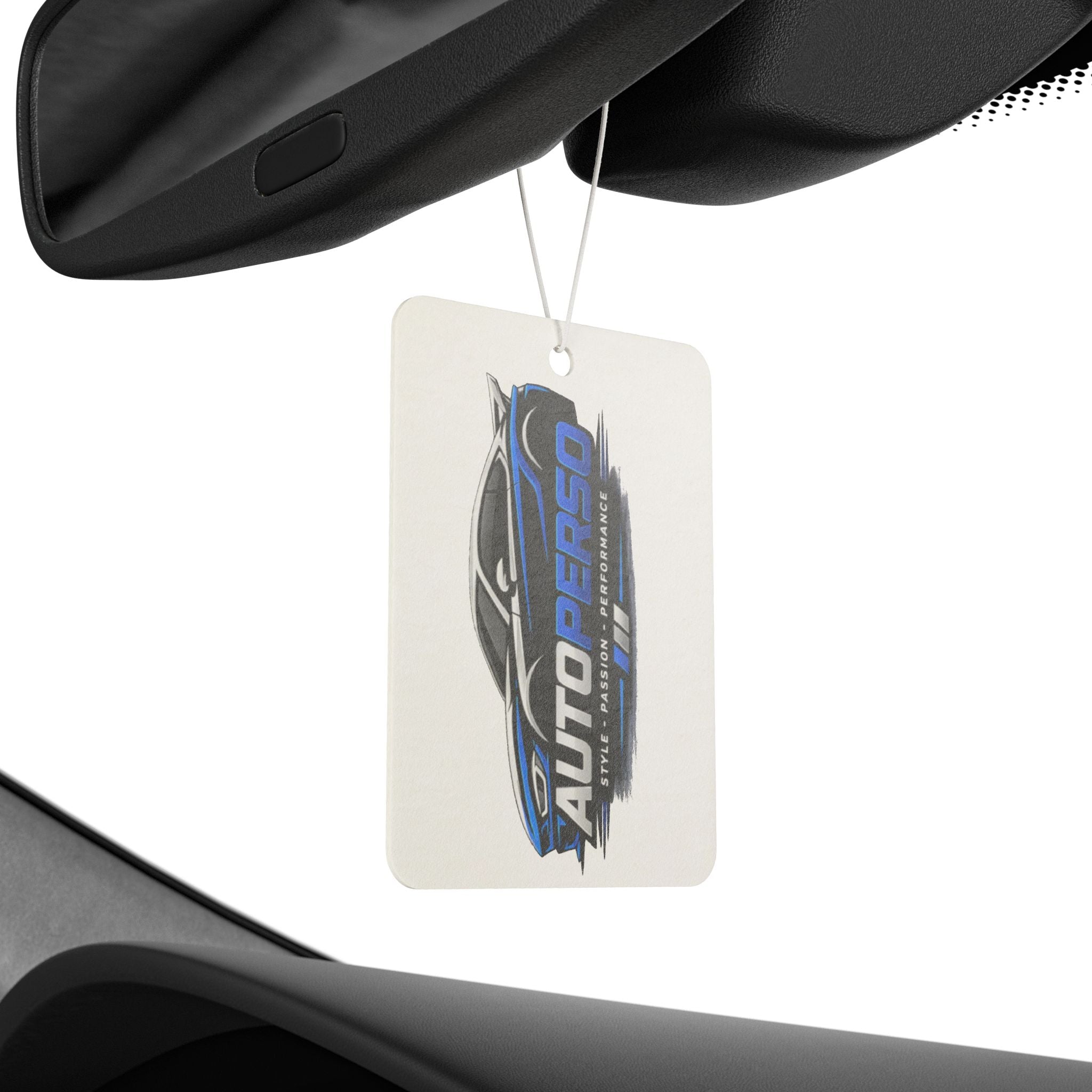 AutoPergo Car Air Freshener — Blue Sports Car Scented Décor