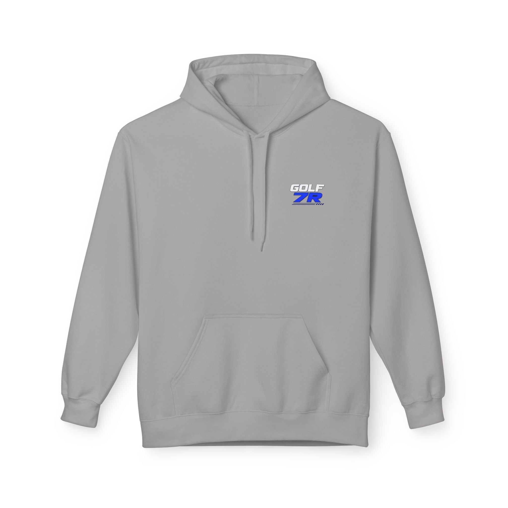 Golf 7R Performance Hoodie — Blue GTI-Inspired Car Graphic Hooded Sweatshirt