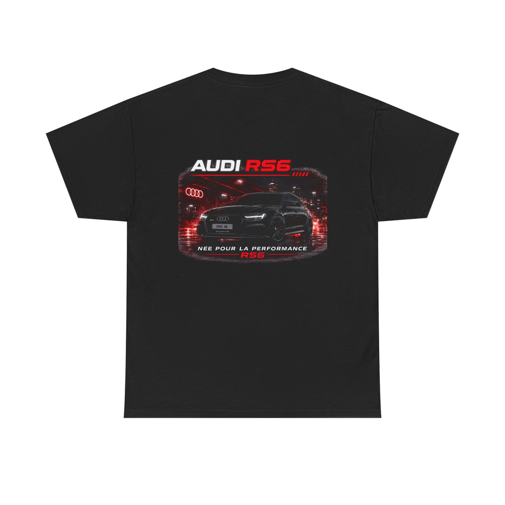 Audi RS6 Graphic Tee — Performance Car Shirt with ‘Audi RS6’ Design