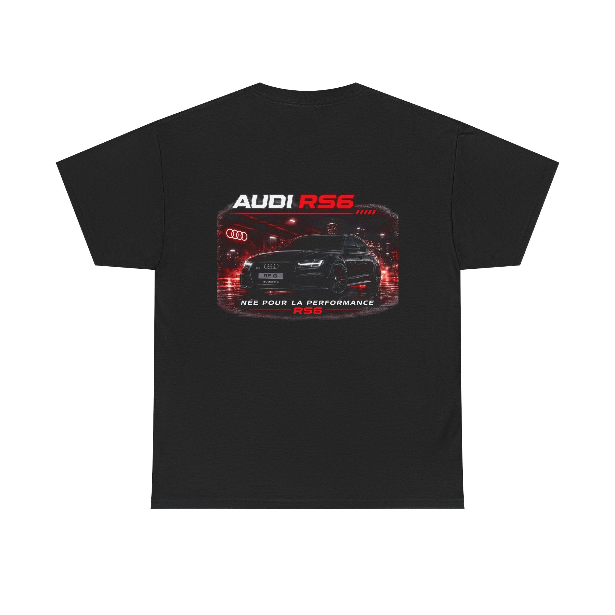 Audi RS6 Graphic Tee — Performance Car Shirt with ‘Audi RS6’ Design