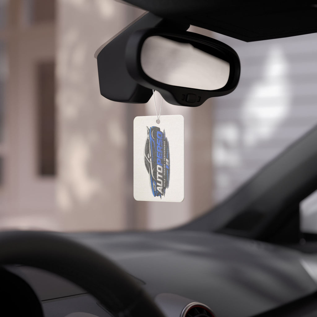 AutoPergo Car Air Freshener — Blue Sports Car Scented Décor