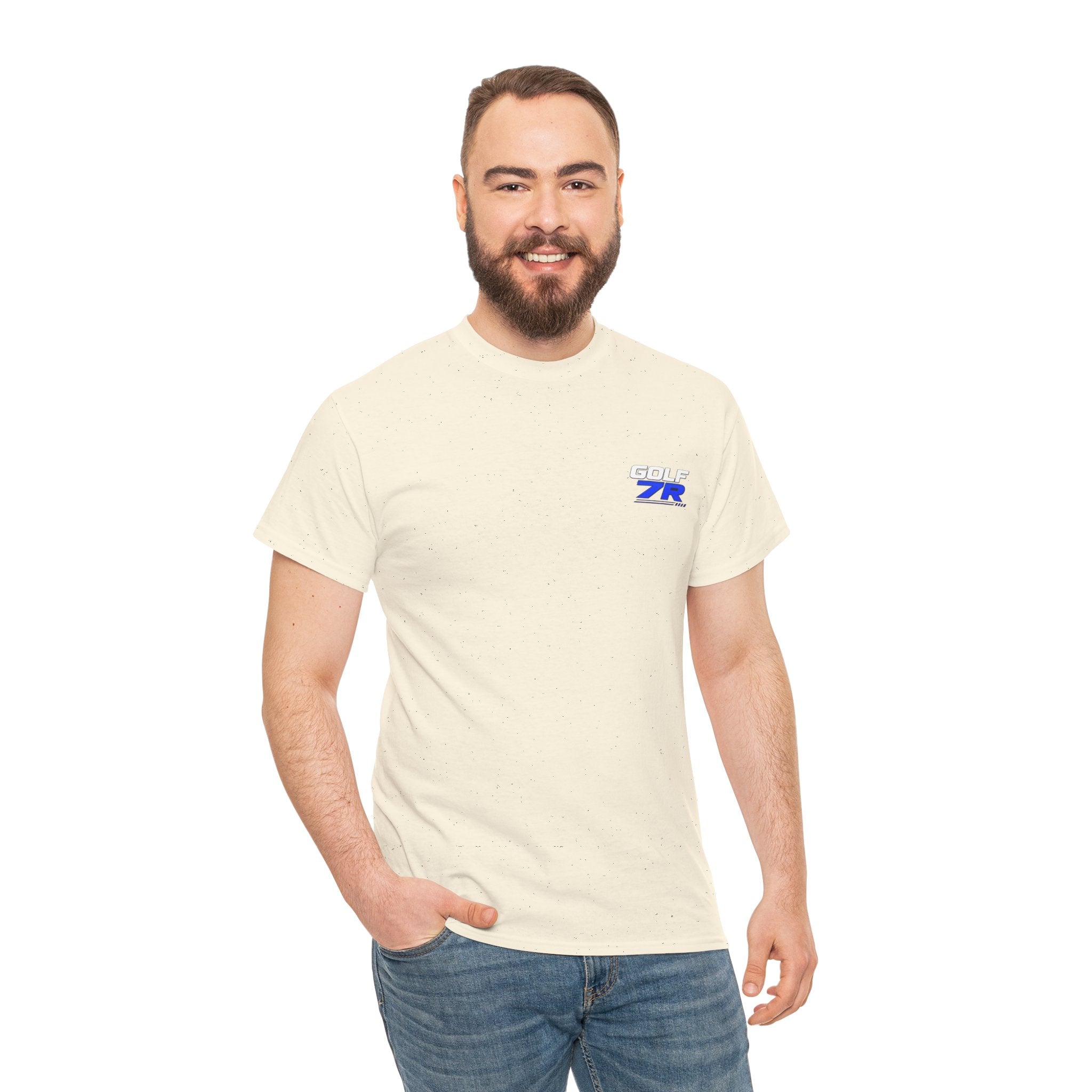Golf 7R T-Shirt — Blue Performance VW Golf Graphic Tee