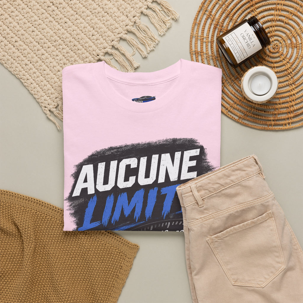 Aucune Limite Tee — French 'No Limits' Speedometer Graphic T-Shirt