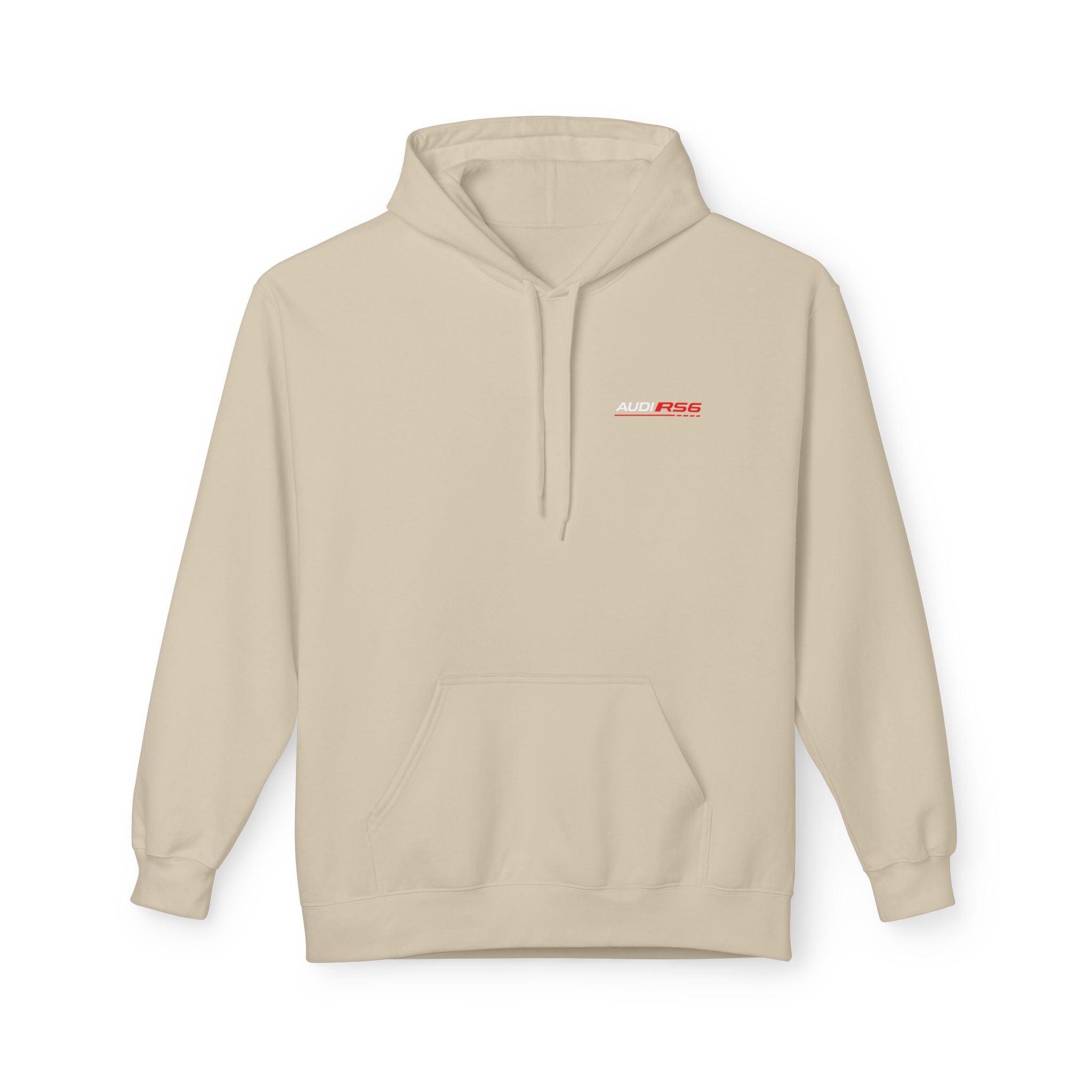 Audi RS6 Hoodie — Retro Night Skyline Car Graphic Sweatshirt