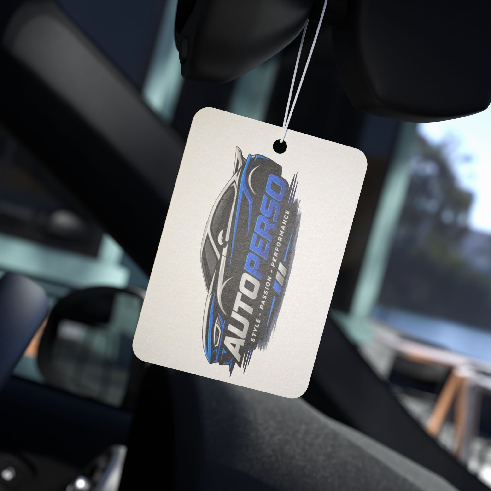 AutoPergo Car Air Freshener — Blue Sports Car Scented Décor