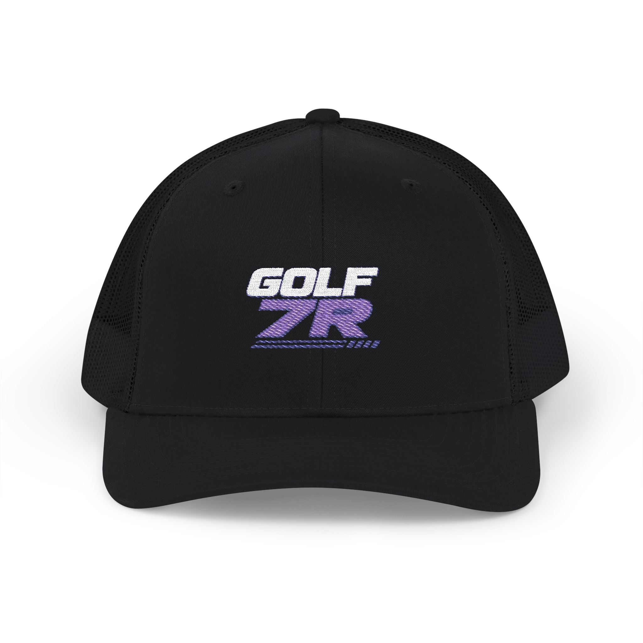 Trucker Cap — Retro 'GOLF ZR' Mesh Snapback Hat