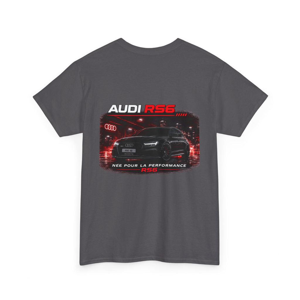 Audi RS6 Graphic Tee — Performance Car Shirt with ‘Audi RS6’ Design