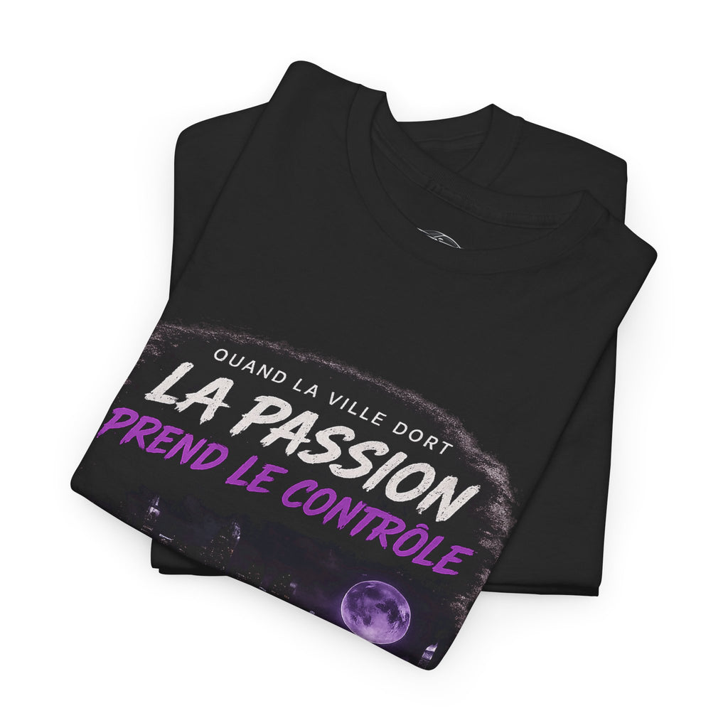 La Passion Prend Le Contrôle Tee — Retro Night Drive Graphic T-Shirt