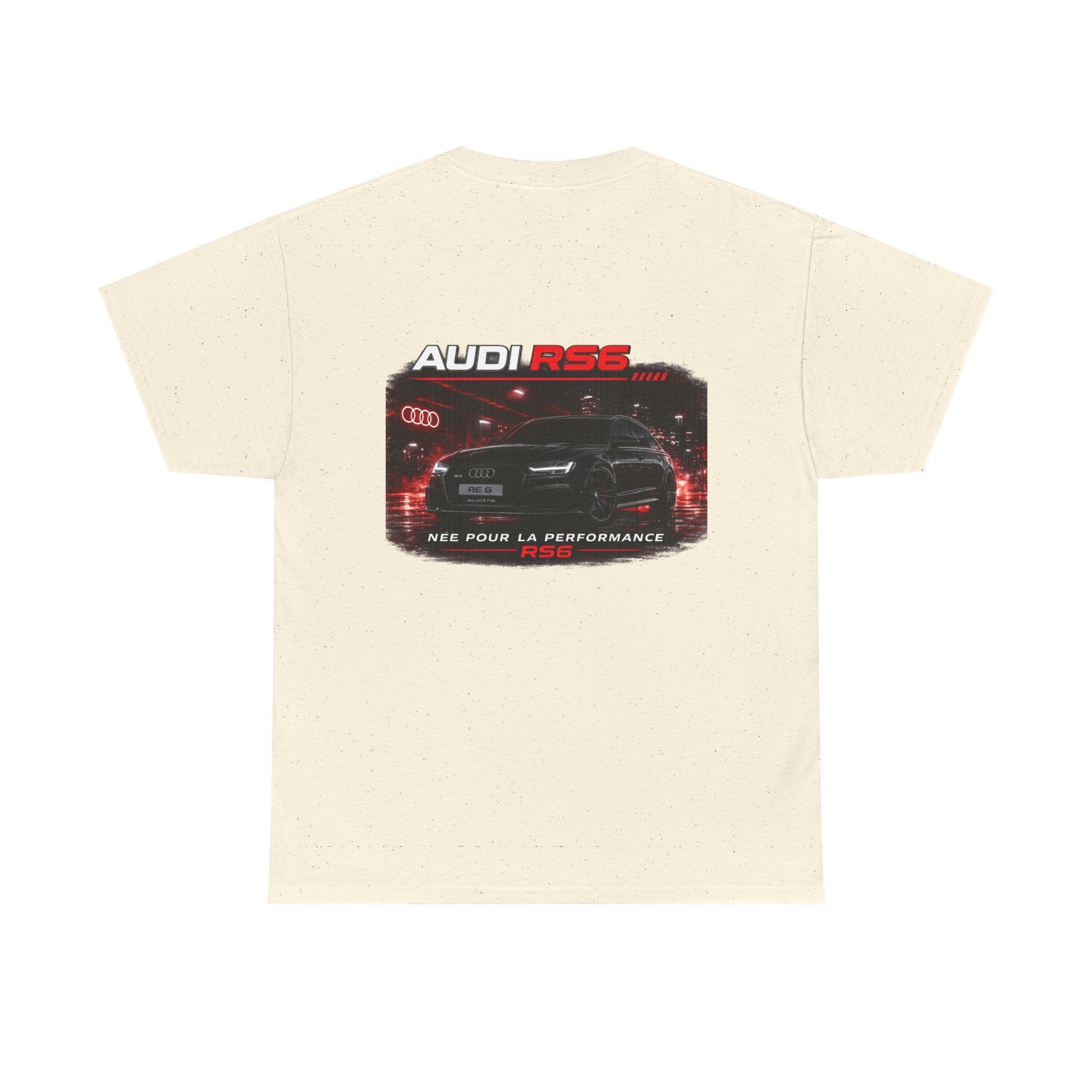 Audi RS6 Graphic Tee — Performance Car Shirt with ‘Audi RS6’ Design