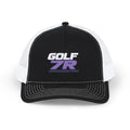 Golf 7R Snapback Trucker Cap — Retro Racing Golf Logo Hat