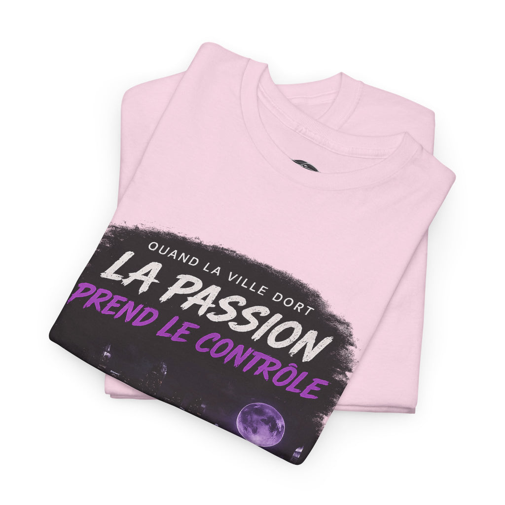 La Passion Prend Le Contrôle Tee — Retro Night Drive Graphic T-Shirt