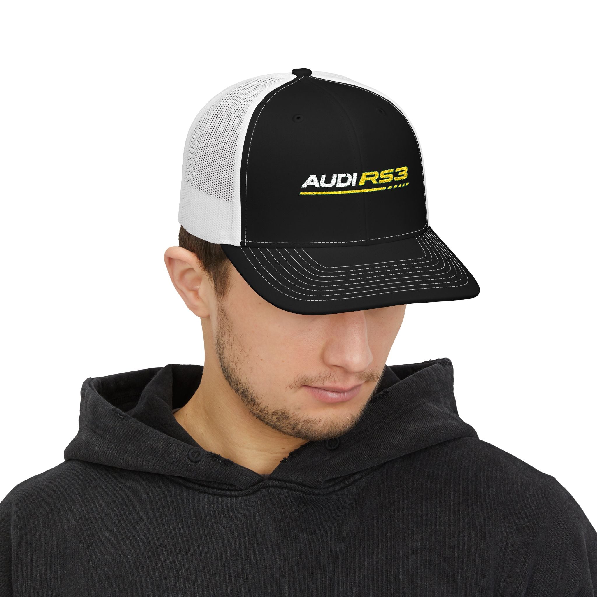 Audi RS3 Trucker Cap – Embroidered Racing Logo Snapback