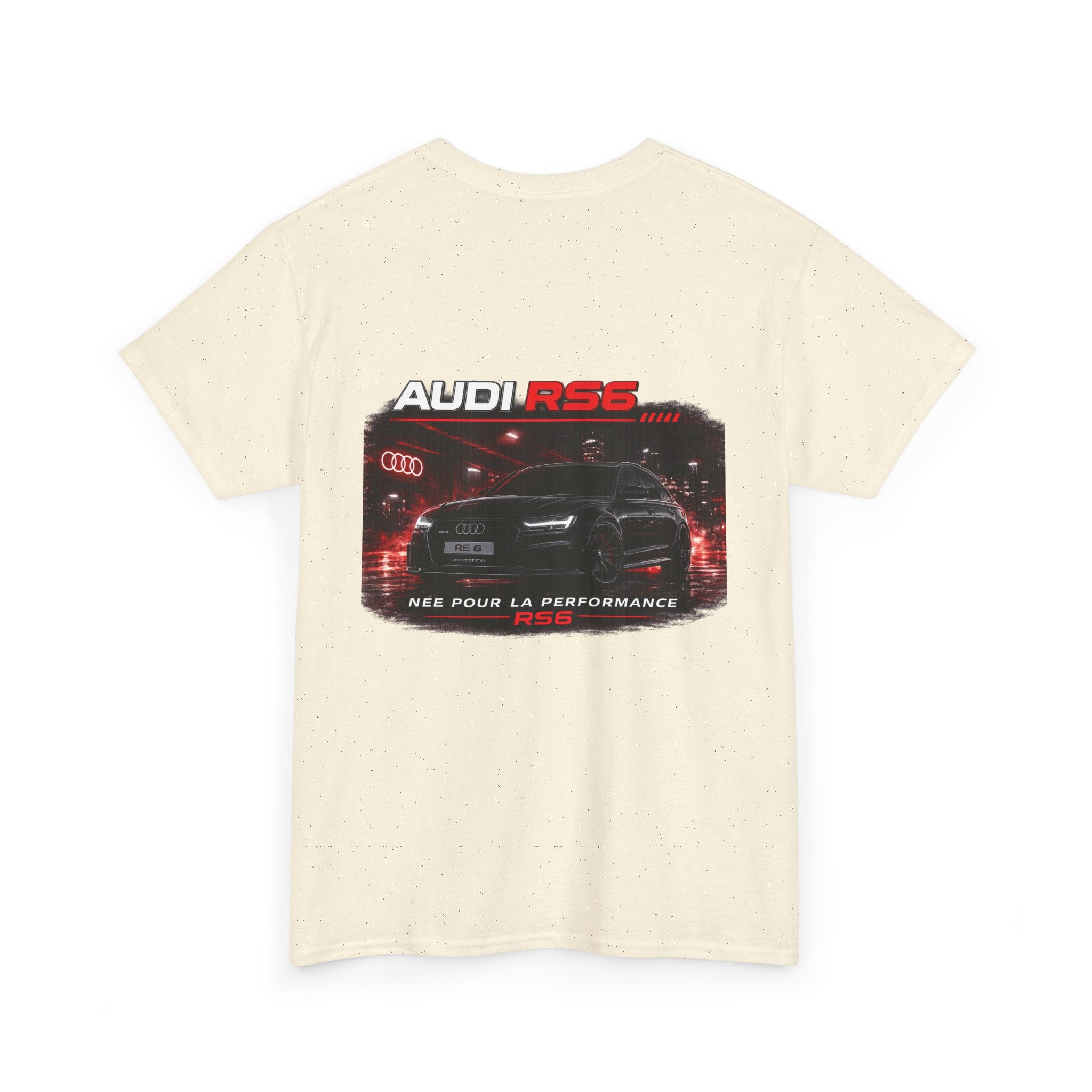 Audi RS6 Graphic Tee — Performance Car Shirt with ‘Audi RS6’ Design