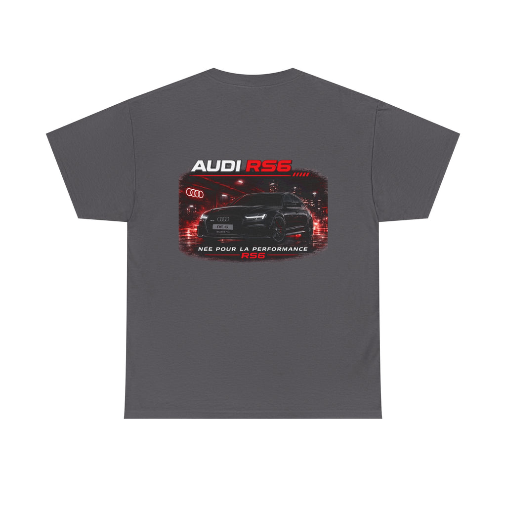 Audi RS6 Graphic Tee — Performance Car Shirt with ‘Audi RS6’ Design