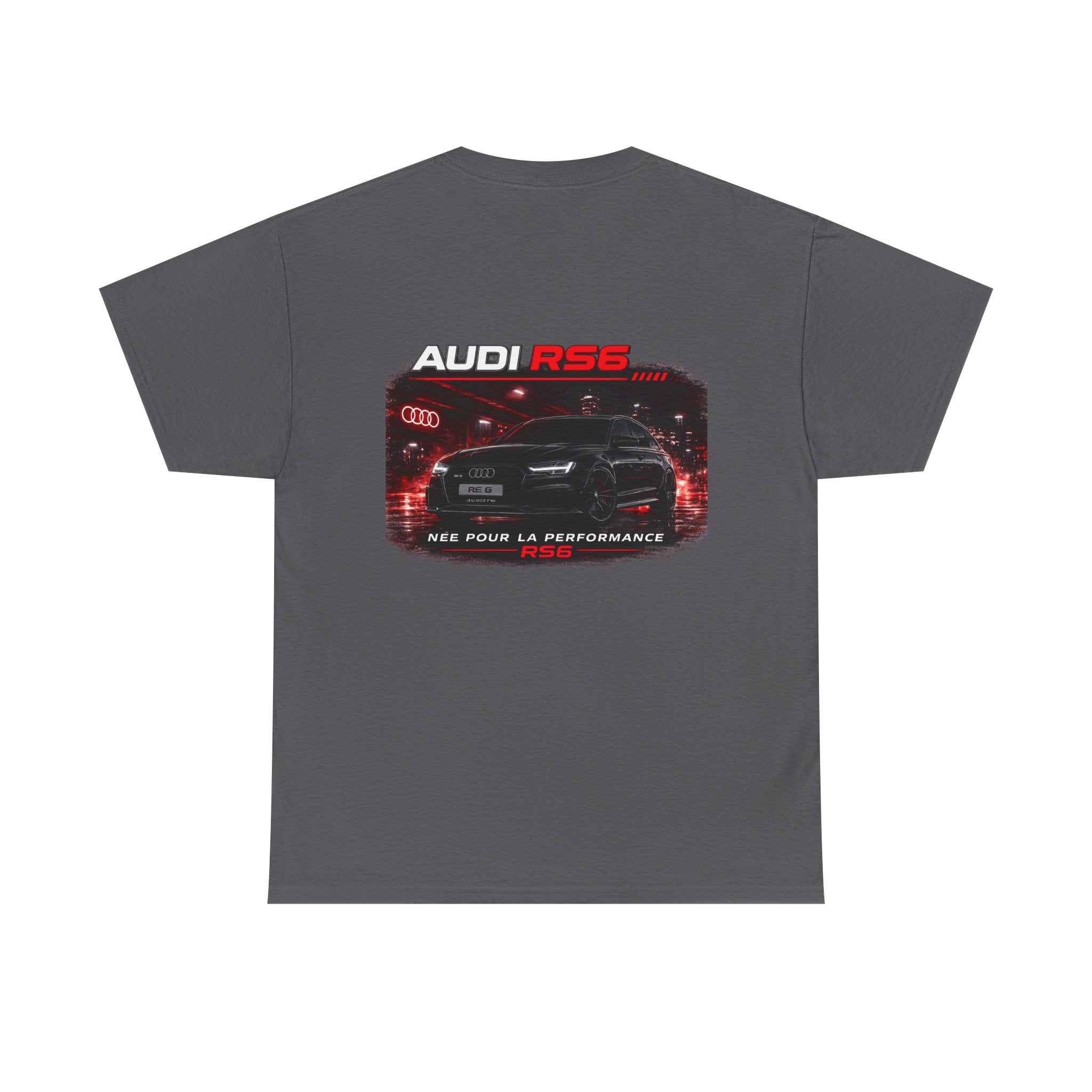 Audi RS6 Graphic Tee — Performance Car Shirt with ‘Audi RS6’ Design