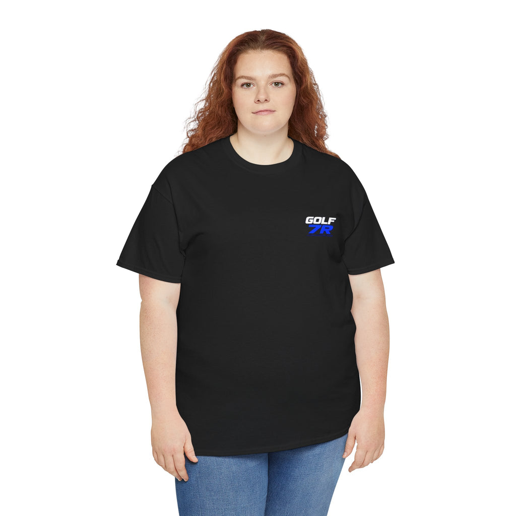 Golf 7R T-Shirt — Blue Performance VW Golf Graphic Tee