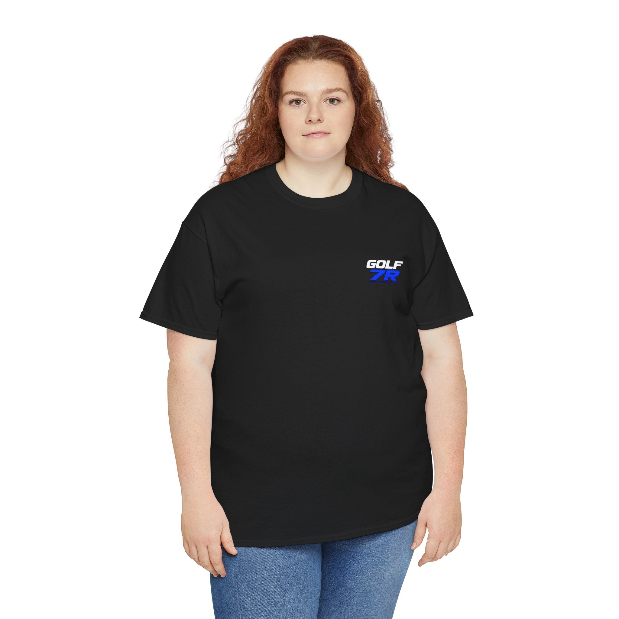 Golf 7R T-Shirt — Blue Performance VW Golf Graphic Tee