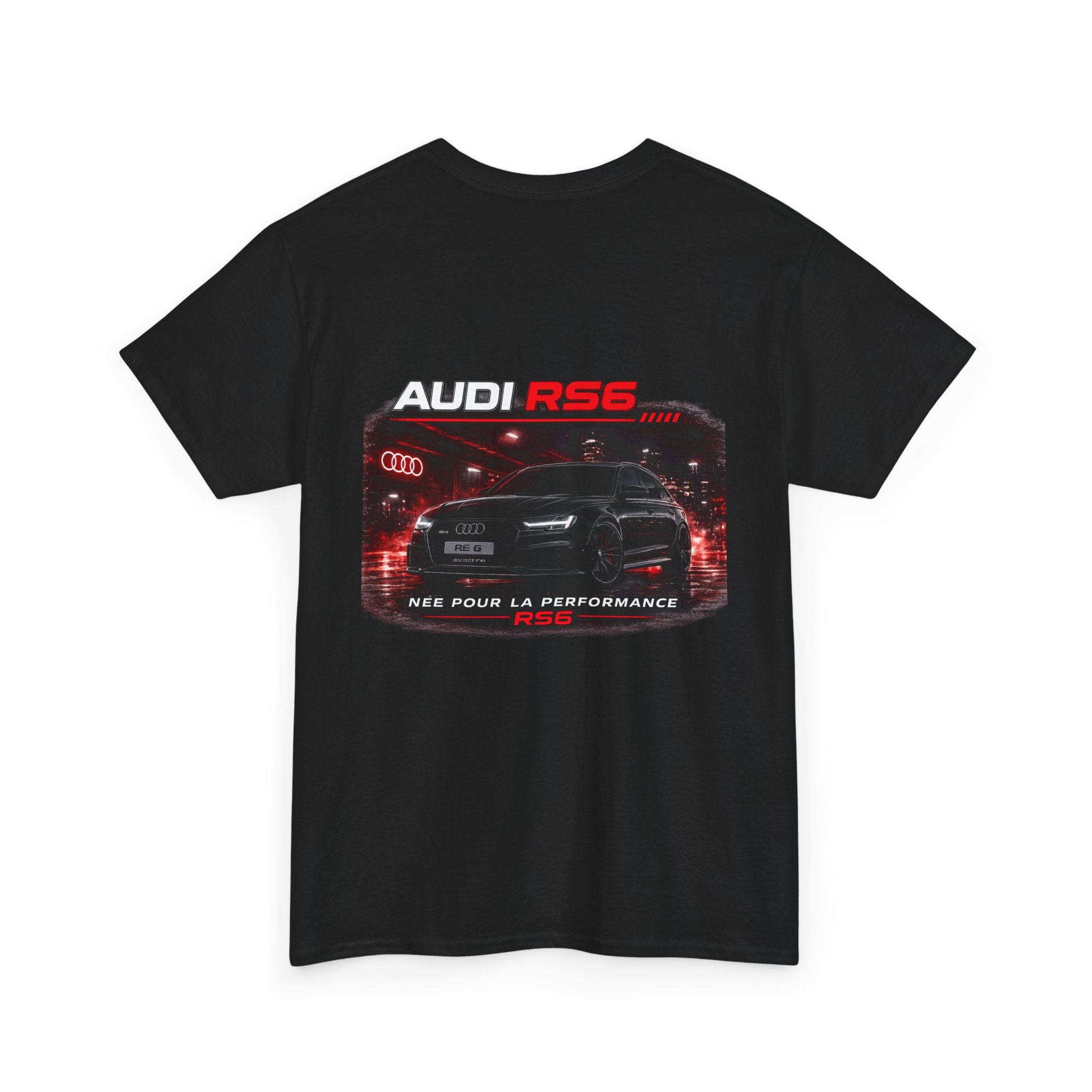 Audi RS6 Graphic Tee — Performance Car Shirt with ‘Audi RS6’ Design