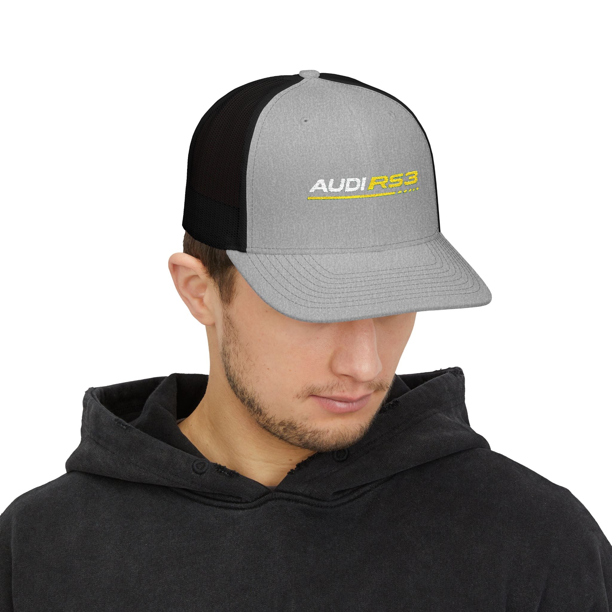 Audi RS3 Trucker Cap – Embroidered Racing Logo Snapback