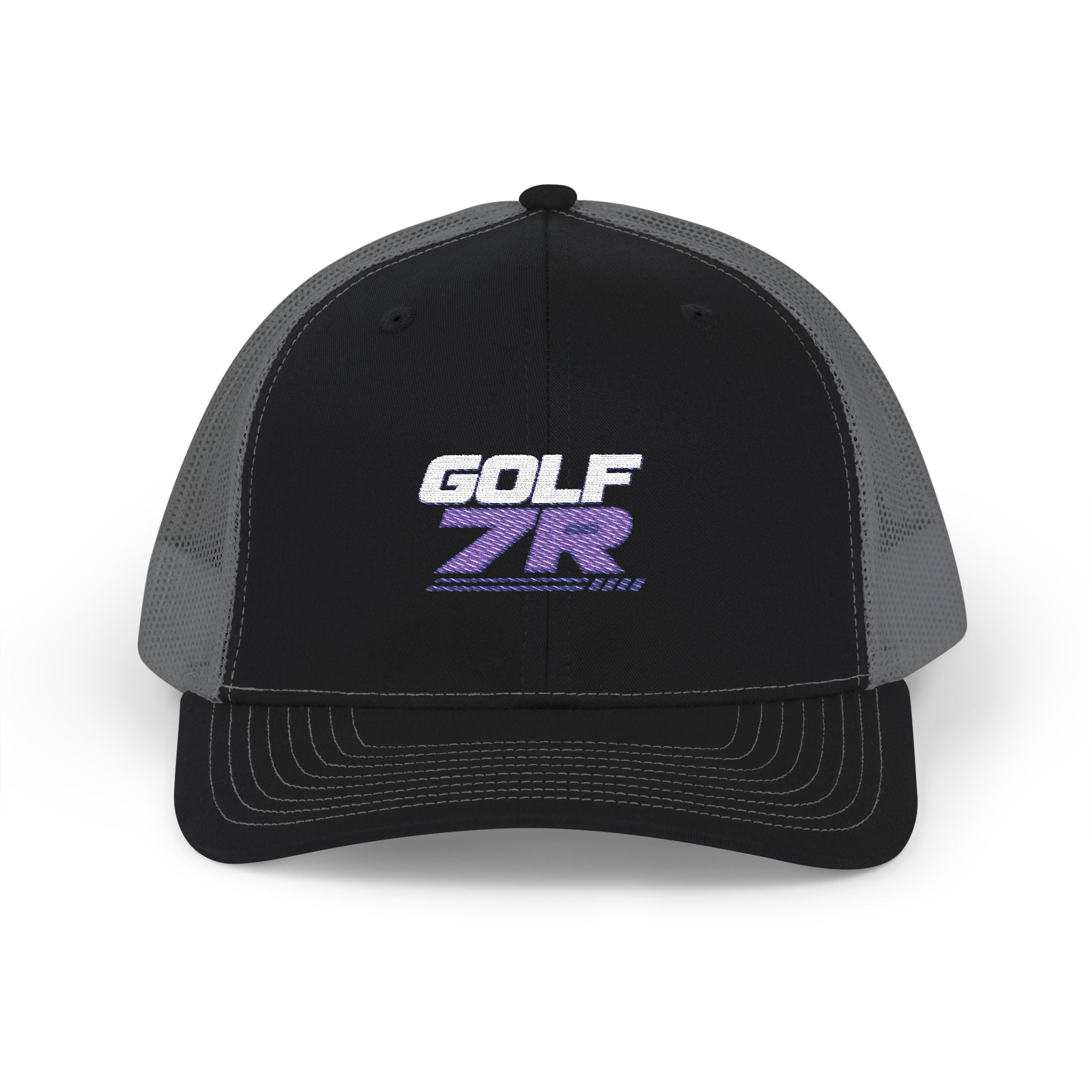 Trucker Cap — Retro 'GOLF ZR' Mesh Snapback Hat