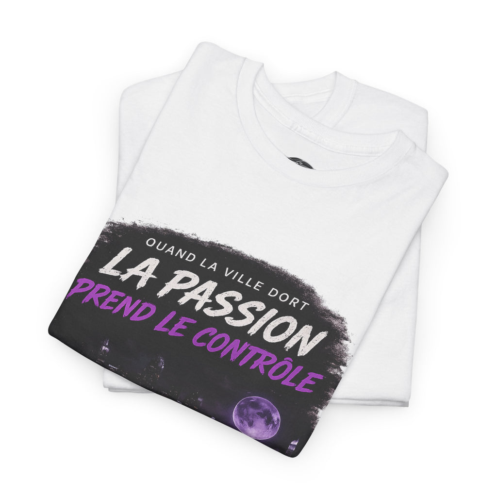 La Passion Prend Le Contrôle Tee — Retro Night Drive Graphic T-Shirt