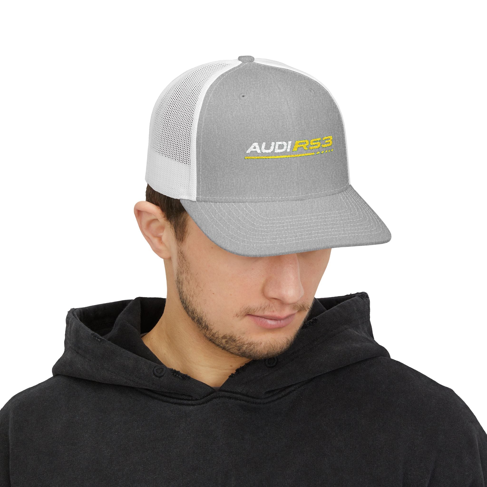 Audi RS3 Trucker Cap – Embroidered Racing Logo Snapback