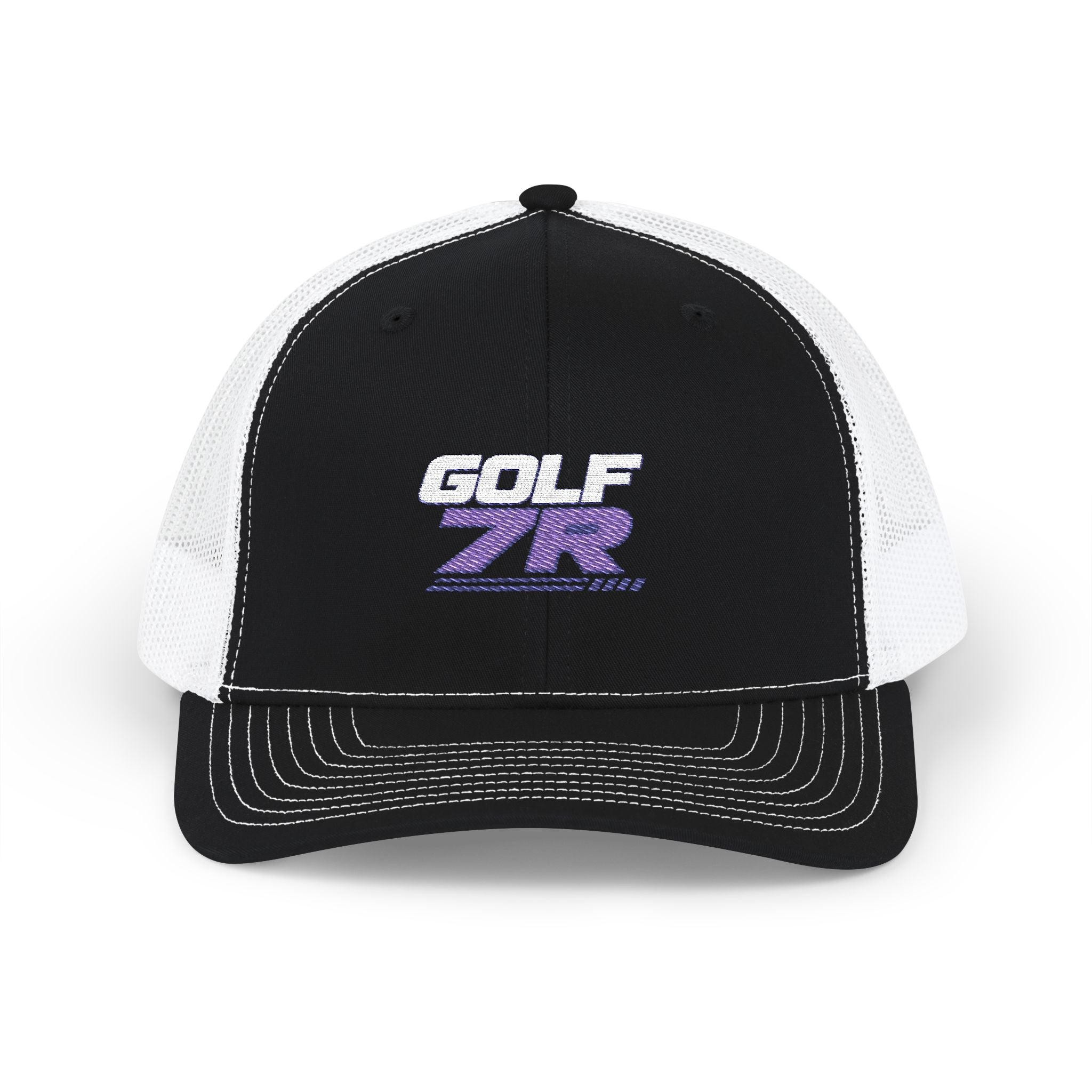 Trucker Cap — Retro 'GOLF ZR' Mesh Snapback Hat