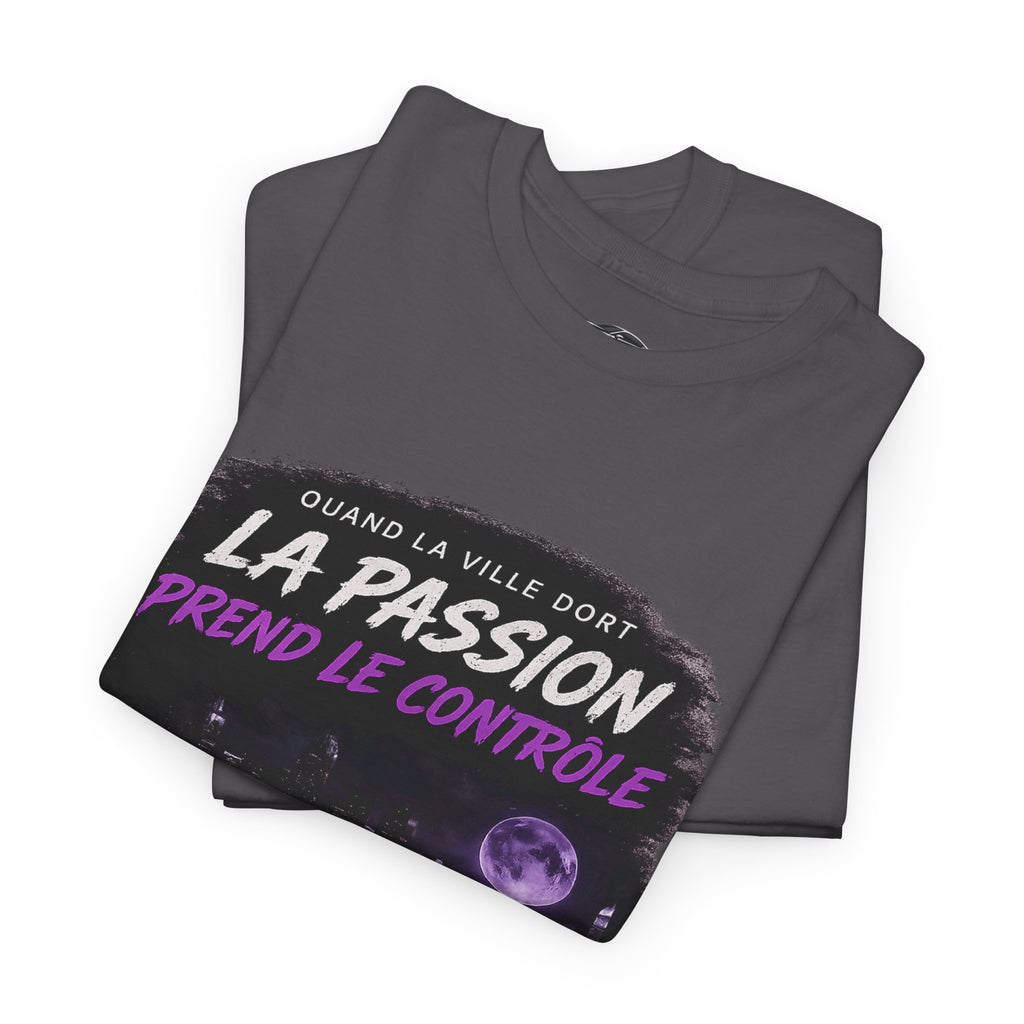 La Passion Prend Le Contrôle Tee — Retro Night Drive Graphic T-Shirt