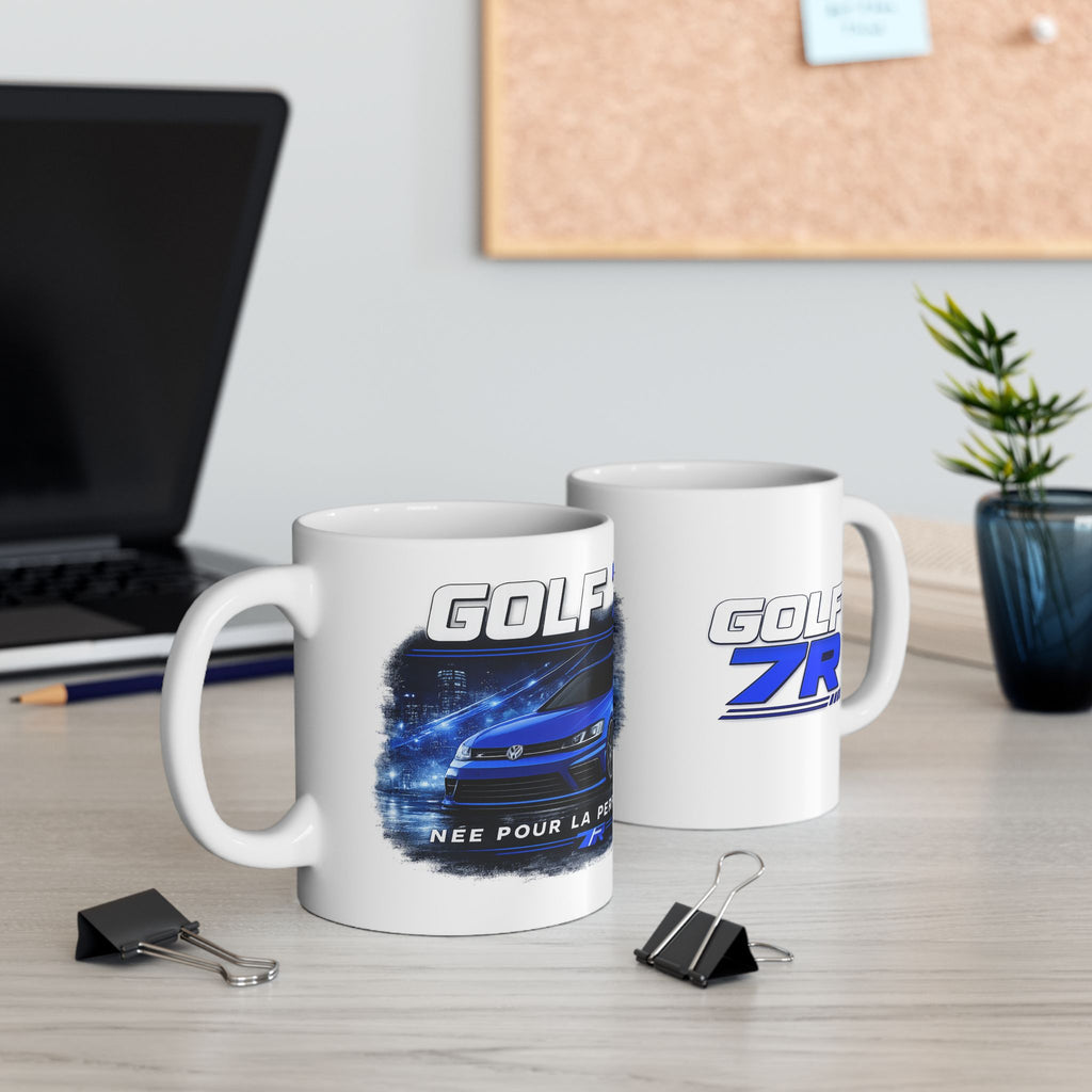Golf R Blue Performance Ceramic Mug – Car Enthusiast 11oz/15oz Coffee Cup