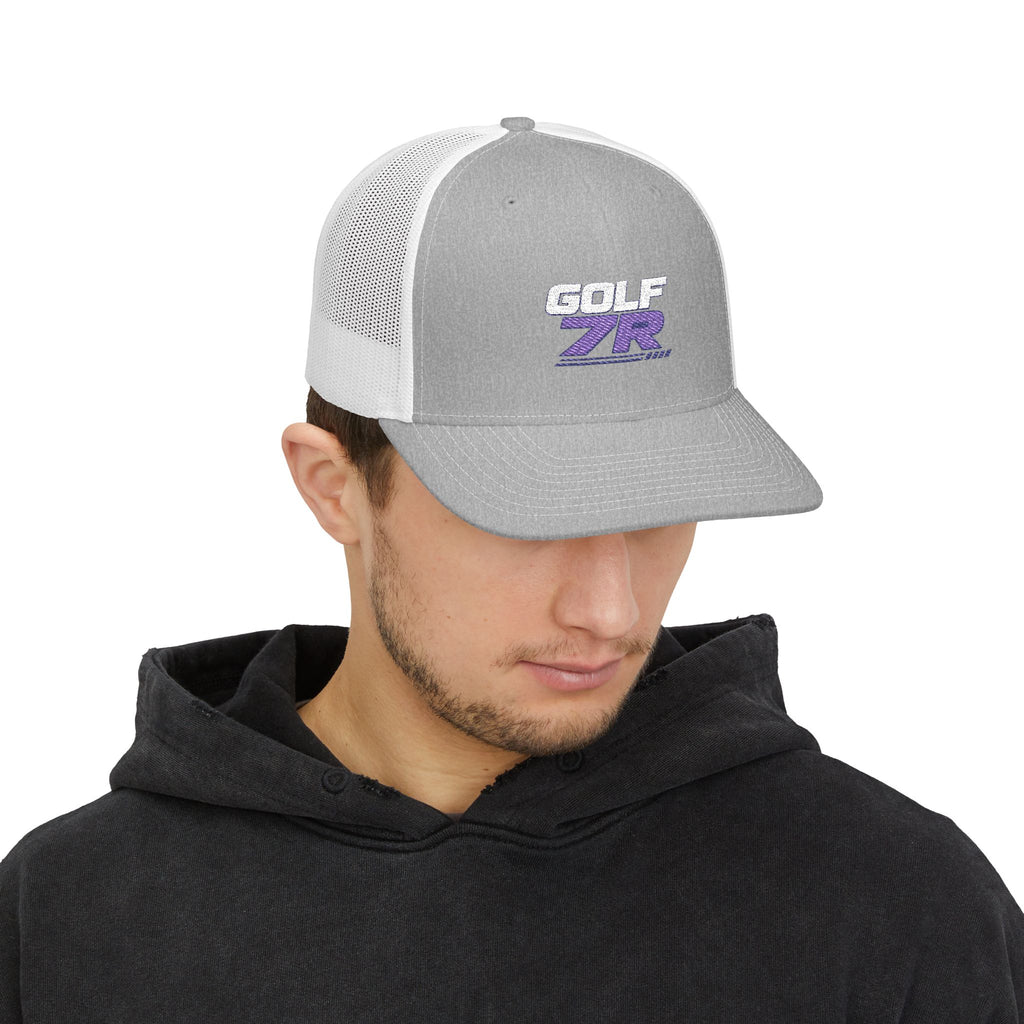 Trucker Cap — Retro 'GOLF ZR' Mesh Snapback Hat