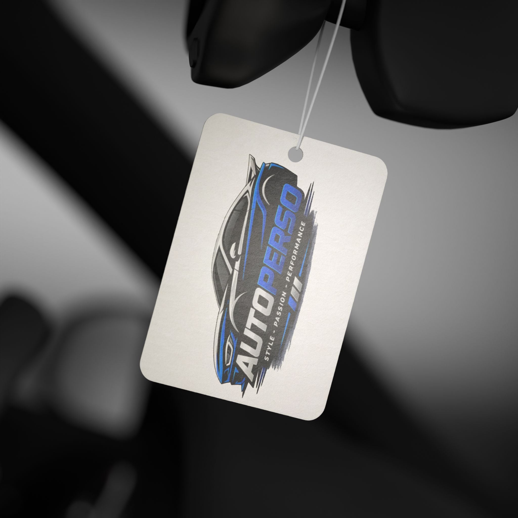 AutoPergo Car Air Freshener — Blue Sports Car Scented Décor