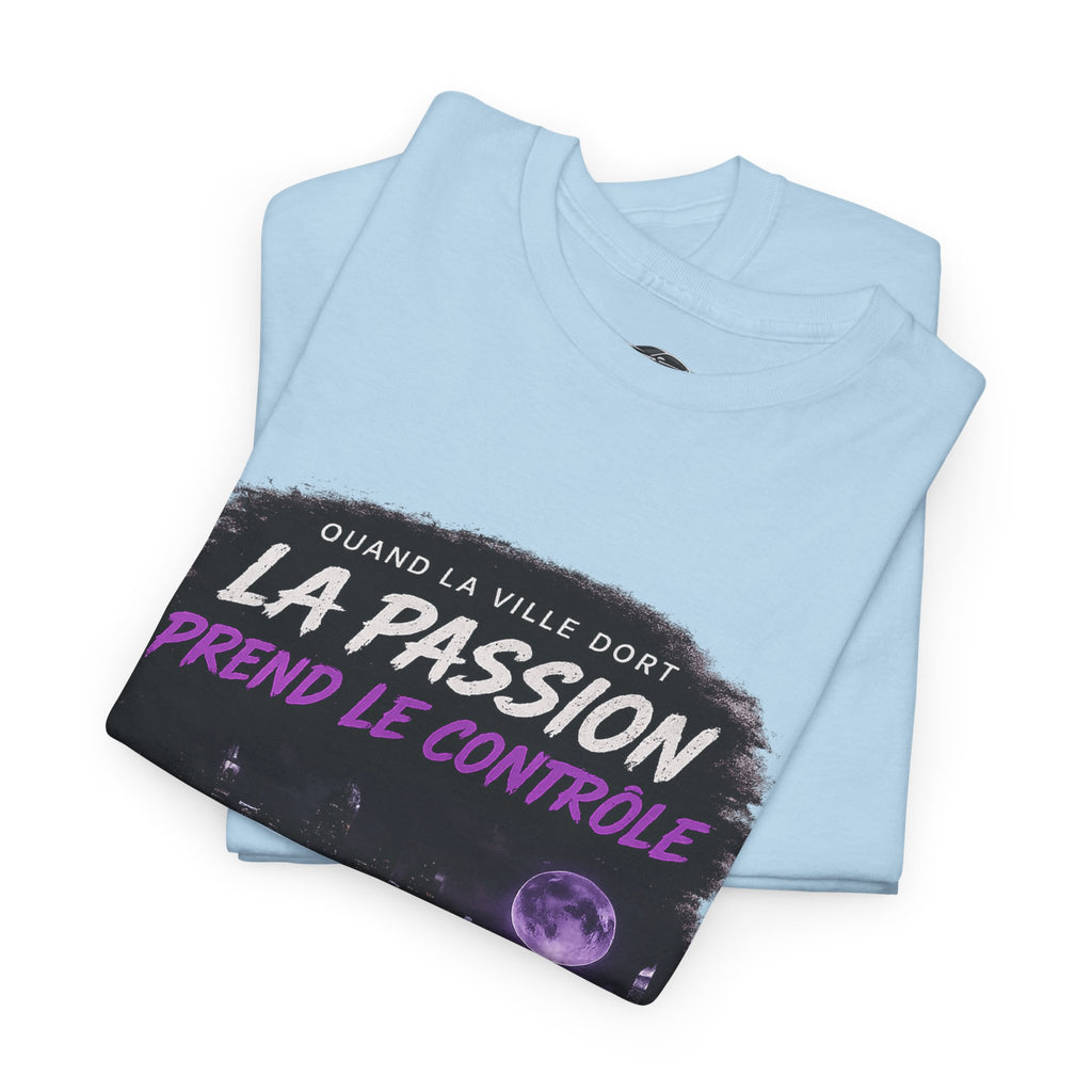 La Passion Prend Le Contrôle Tee — Retro Night Drive Graphic T-Shirt